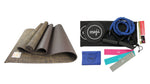 Jute Premium ECO Fitness, pilates, Yoga Mat + Fitness Bundle