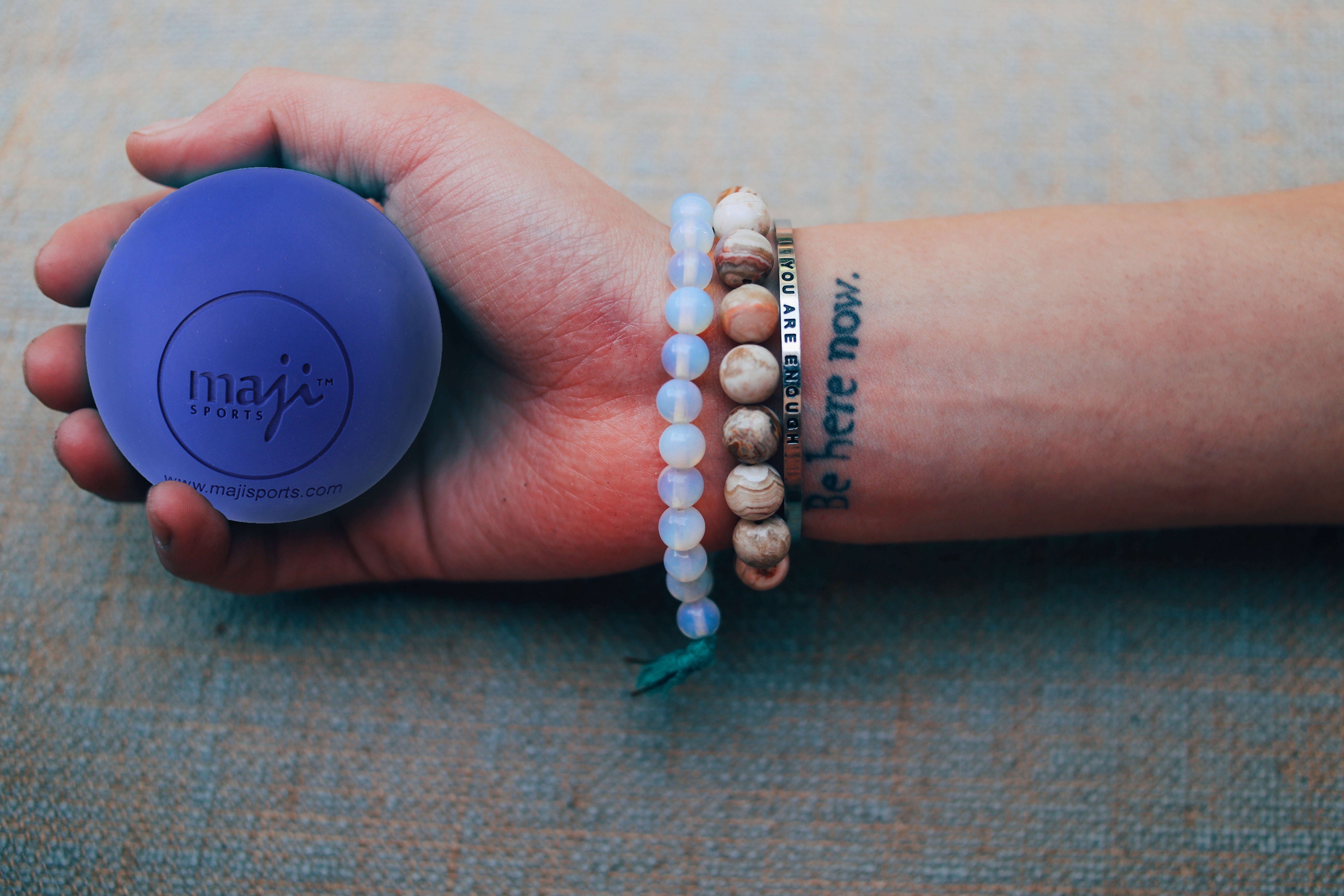 Natural Rubber Trigger Point Ball | Trigger Point Massage Ball | Maji ...