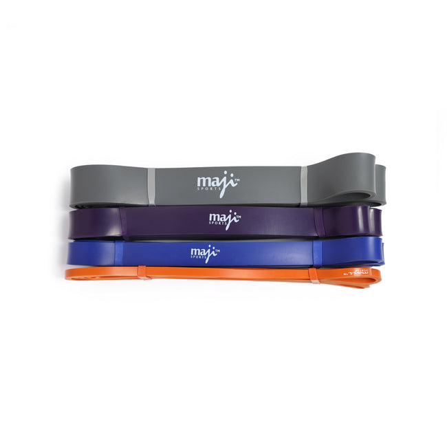 Pack Of Four Full Body Workout Super Bands
