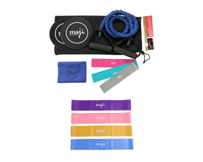 Fitness Bundle and Booty Band - Variable Resistance 4 Pack