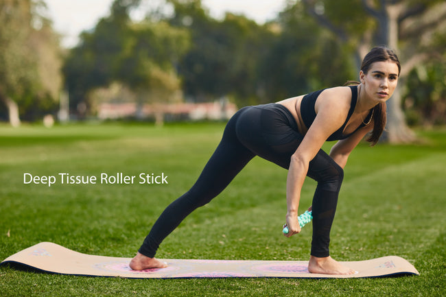 CUSTOMIZE YOUR OWN TRAVEL ECO-SUEDE + NATURAL RUBBER FITNESS & YOGA MAT + MUSCLE RECOVERY BUNDLE