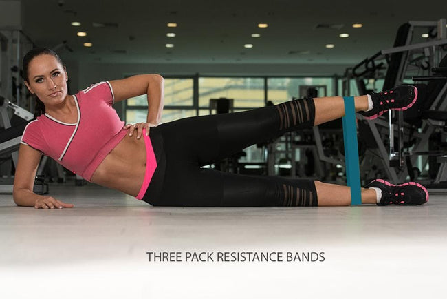 Fitness Bundle and Booty Band - Variable Resistance 4 Pack